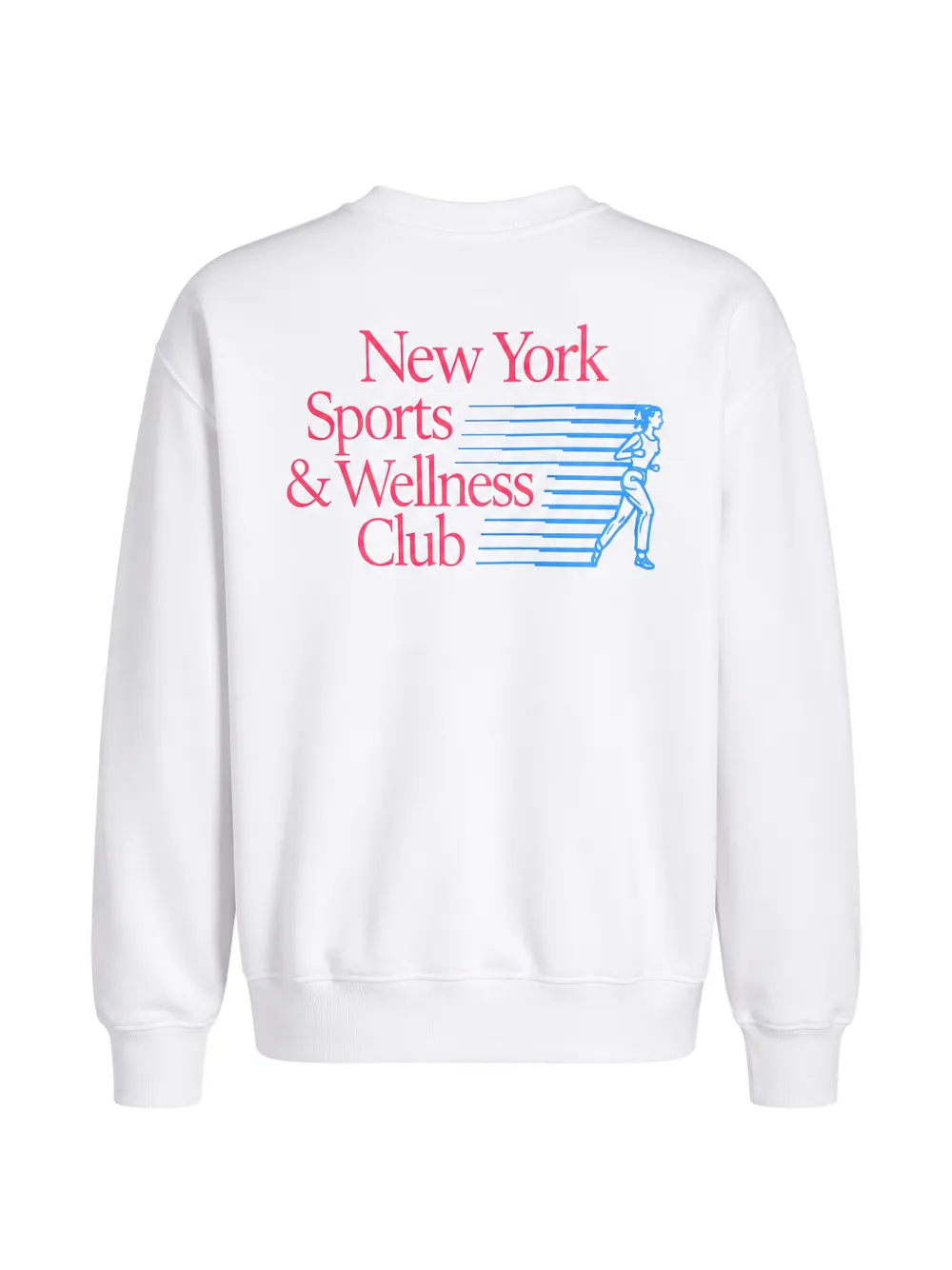 Sporty & Rich Sweater met logoprint Wit