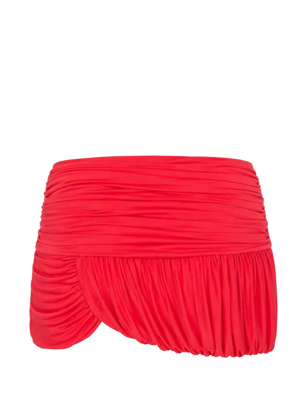  Christopher Esber Minifalda Beach Glass Bubble - Rojo 
