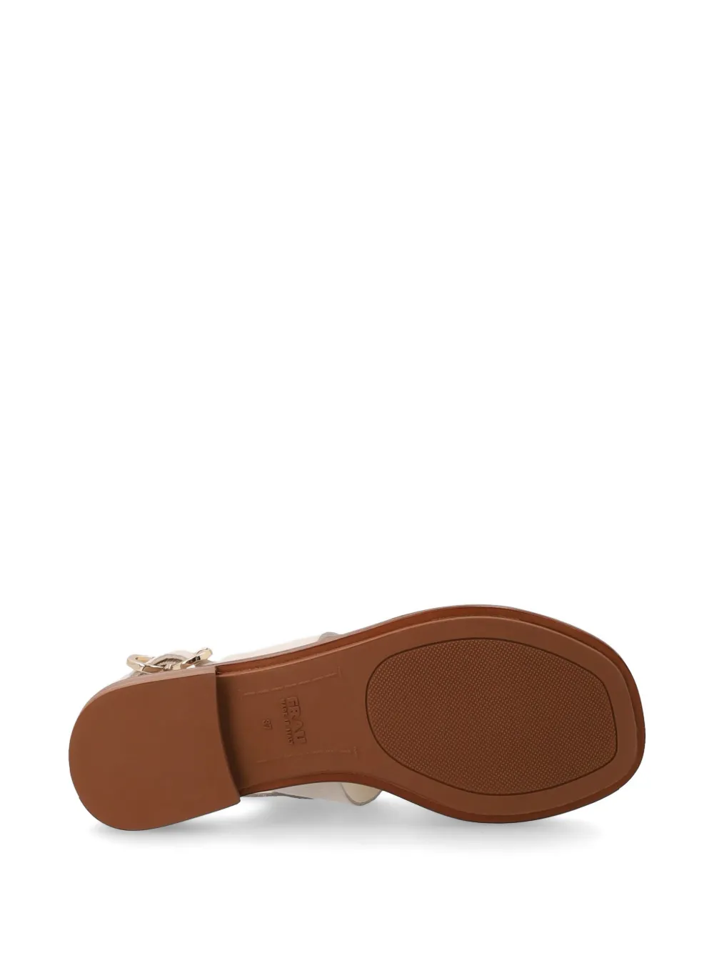 FRAU tassel-embellished suede flat sandals Beige
