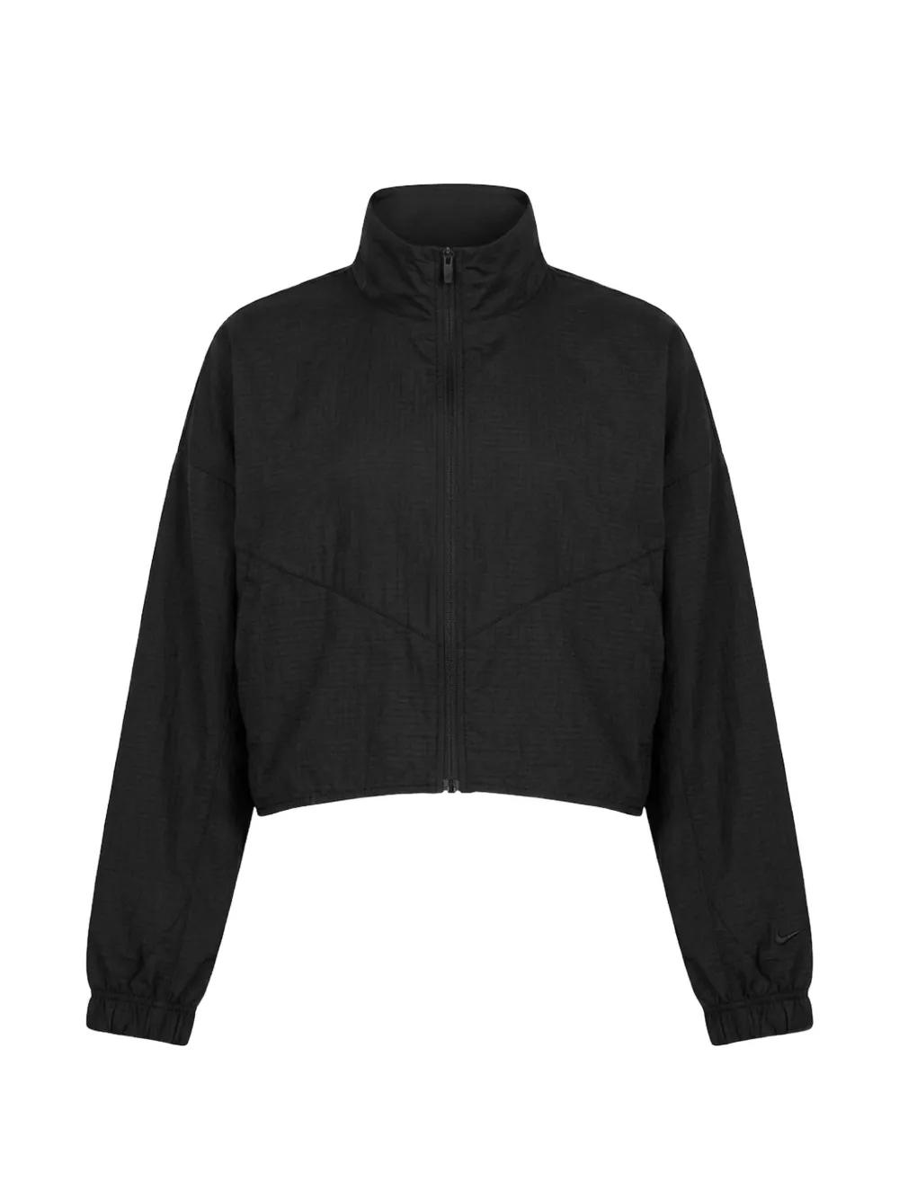 Nike zip-fastening lightweight jacket - Schwarz