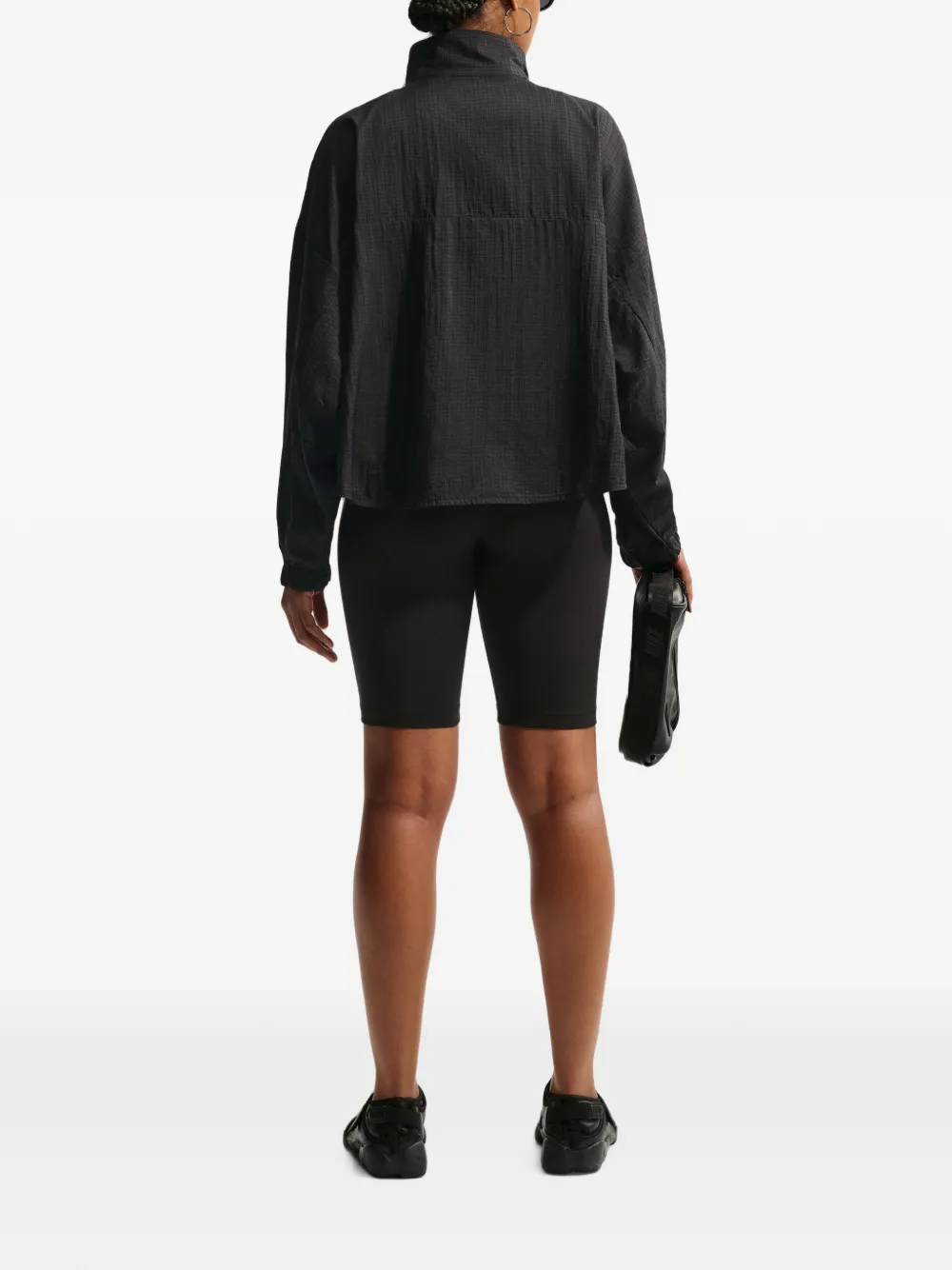 Nike Jack met rits Zwart