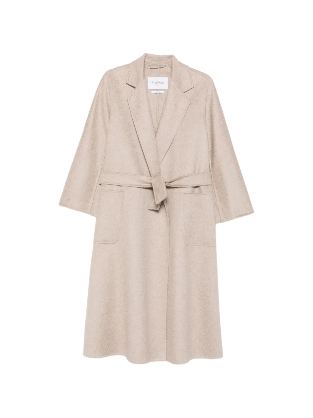 Max Mara Ludmilla belted notch-lapel coat - Neutrals