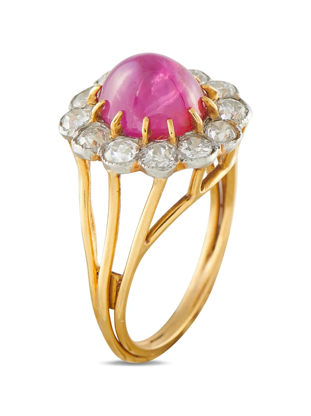 LB Exclusive ruby and diamond ring - Oro