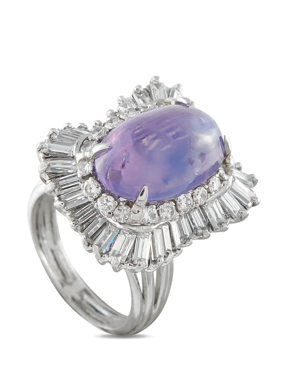 LB Exclusive sapphire and diamond ring - Argento