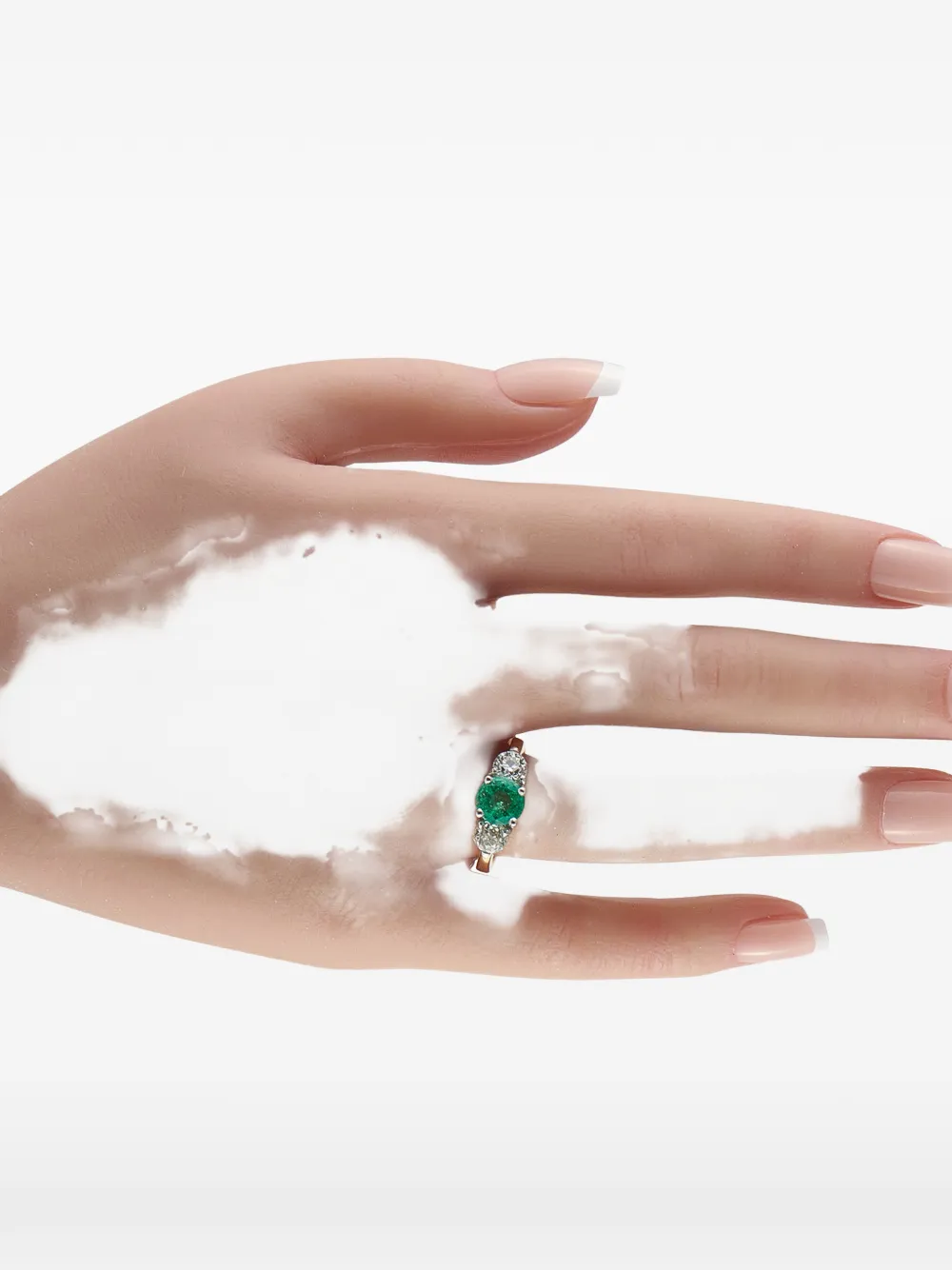 LB Exclusive emerald and diamond ring - Oro