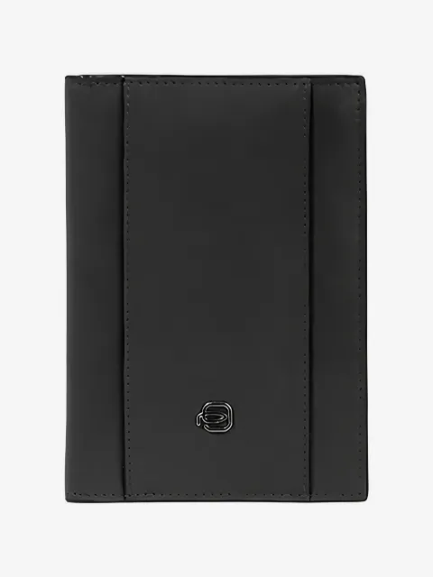 PIQUADRO logo-plaque passport holder