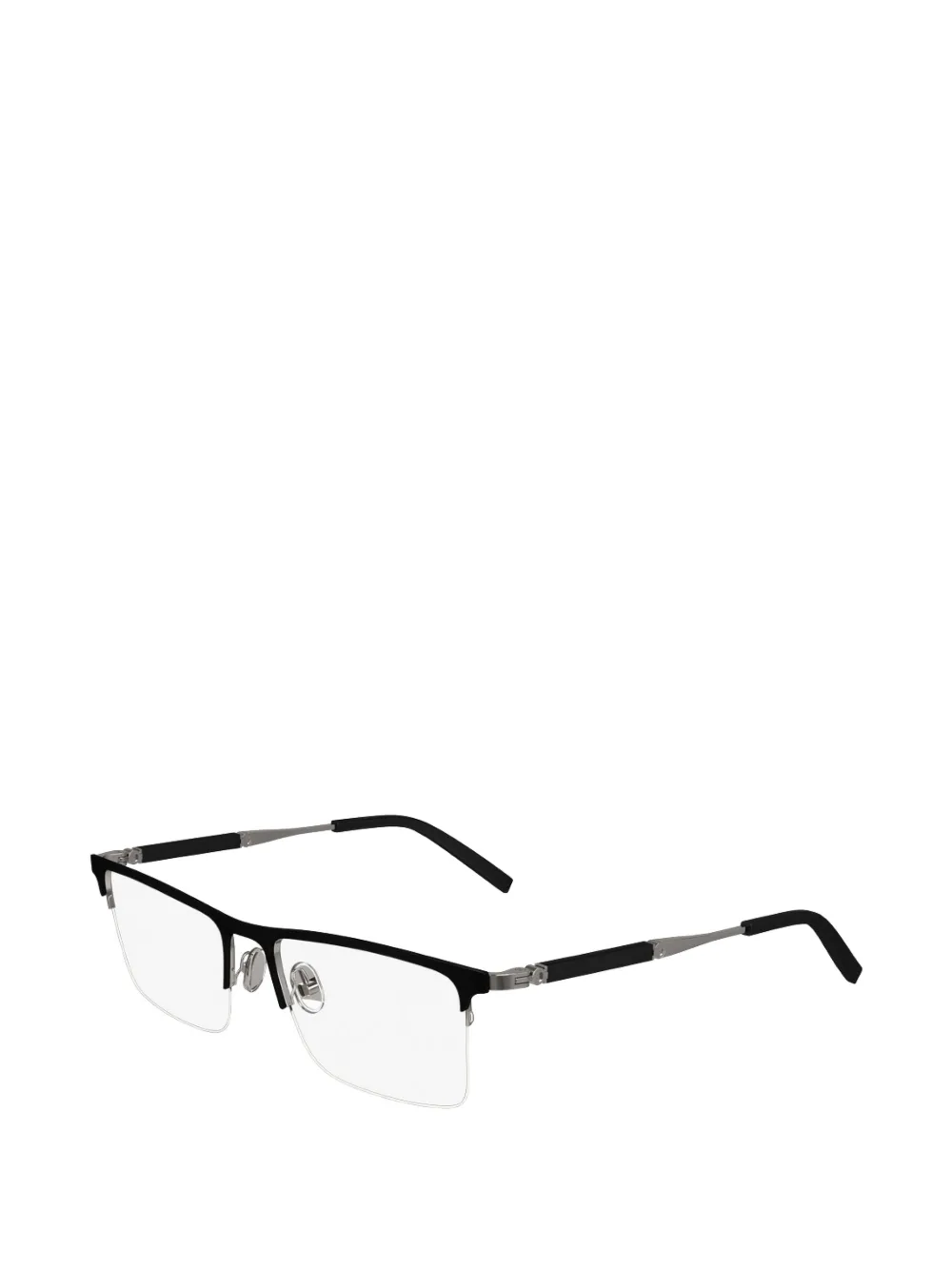 Ferragamo Gafas Con Montura Rectangular - Negro 