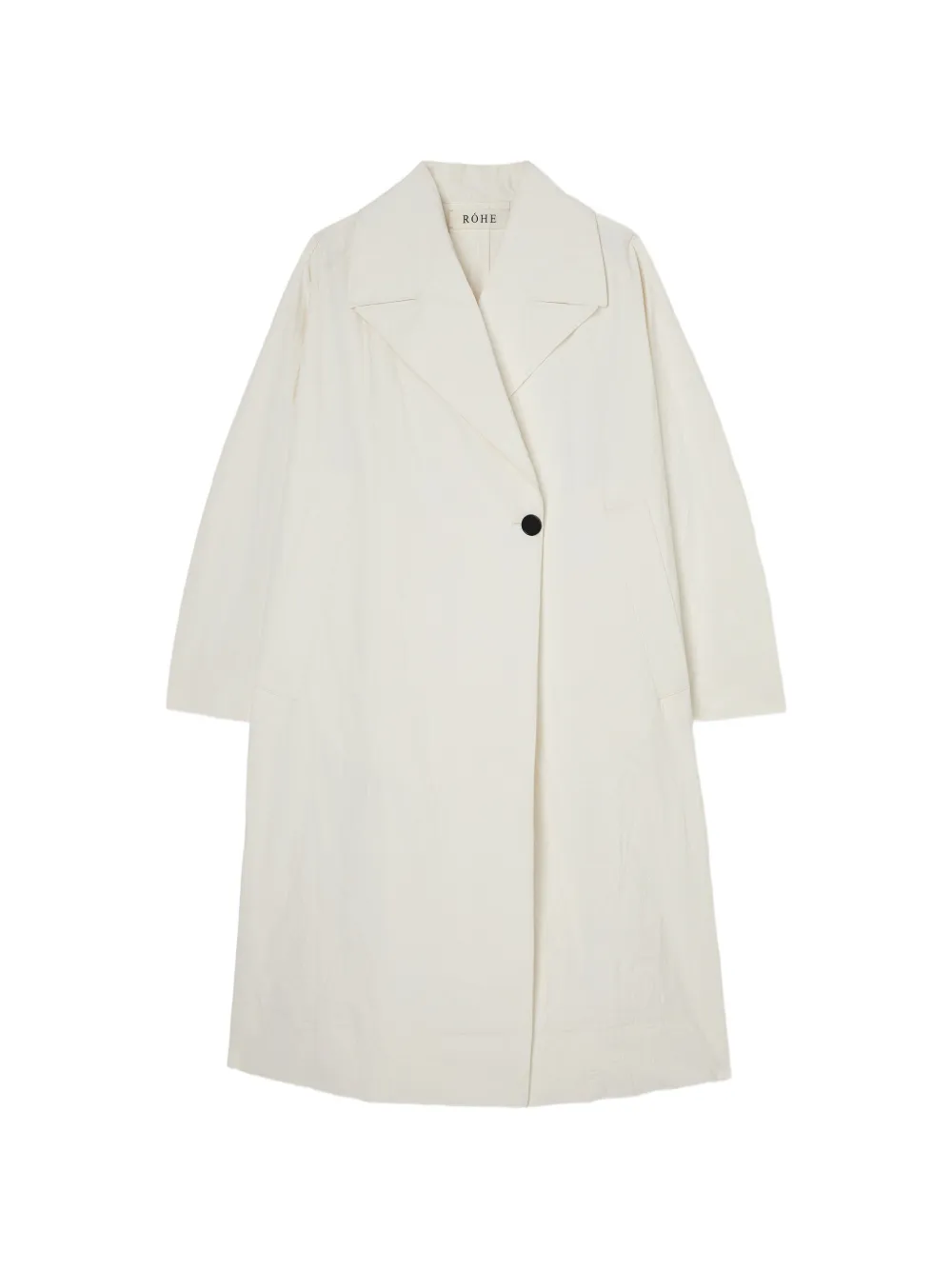 Róhe off-centre oversized trench coat - Toni neutri