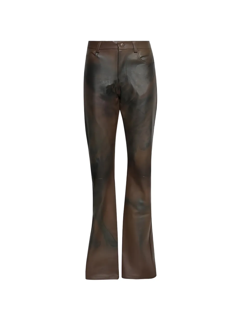 LA MASKARADE graphic-print Skin trousers - Marrone