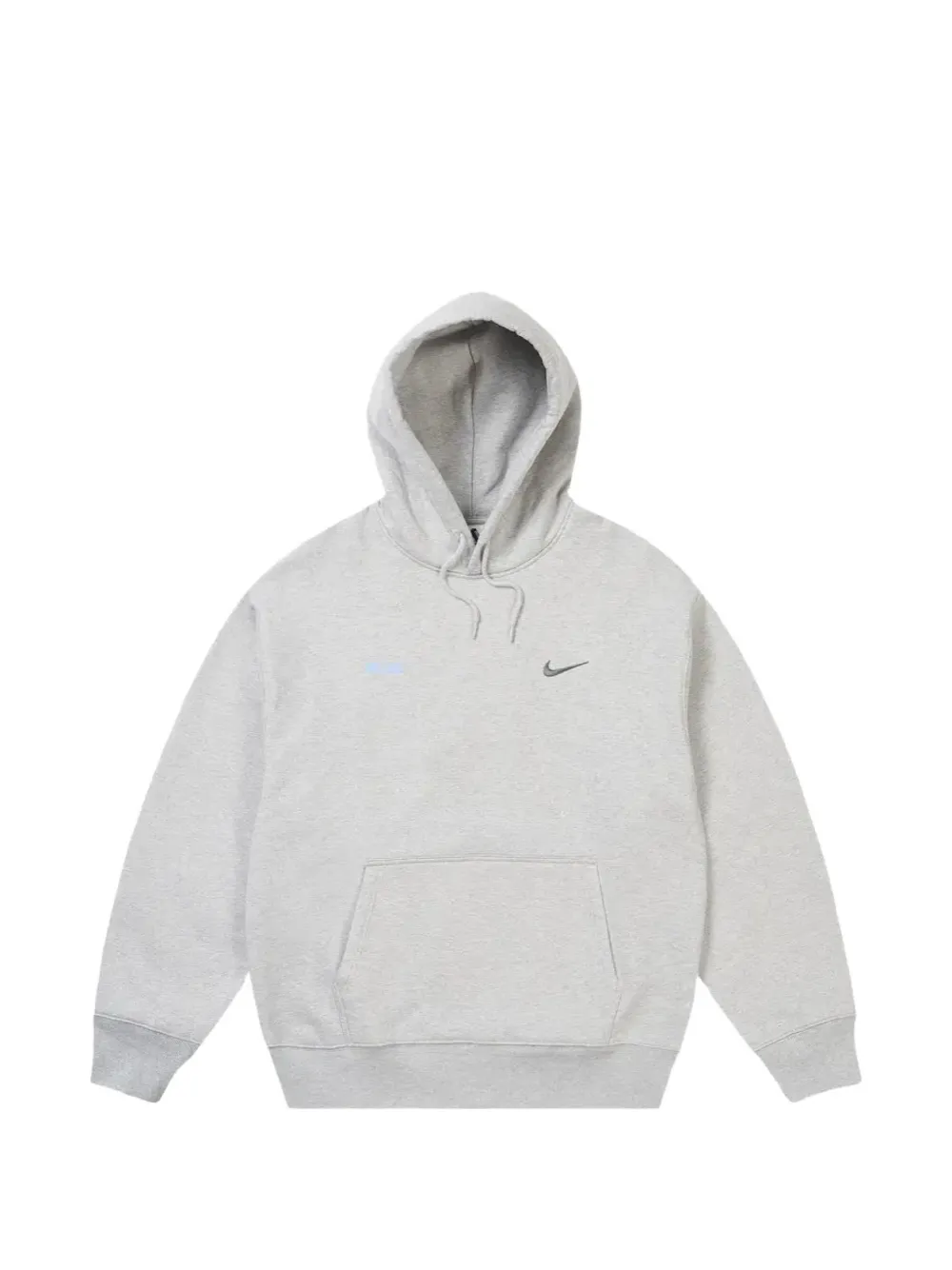 Palace x Nike logo-print hoodie - Grigio