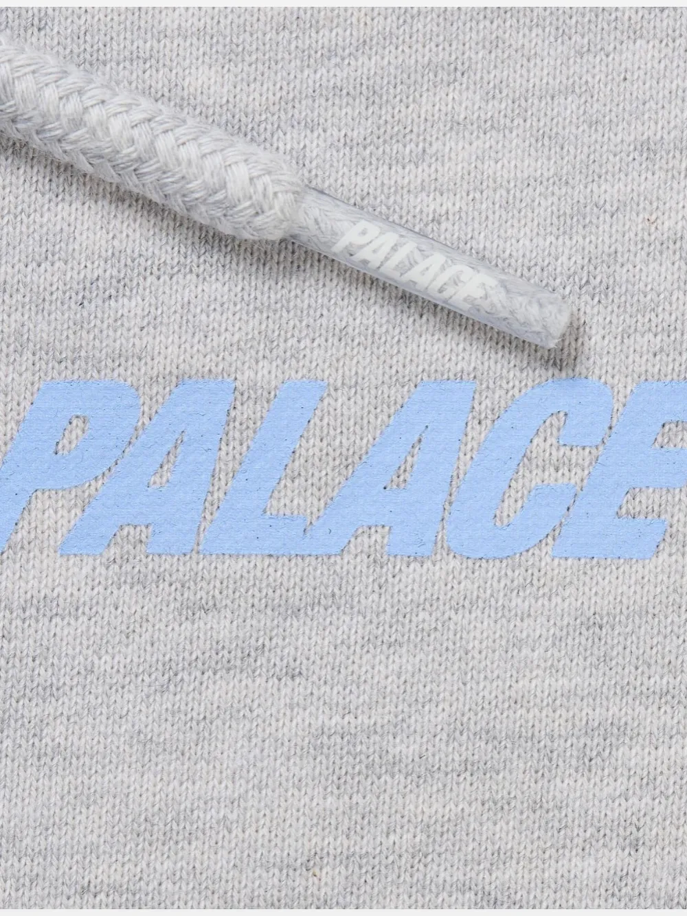 Palace x Nike Swoosh hoodie met lange mouwen Grijs