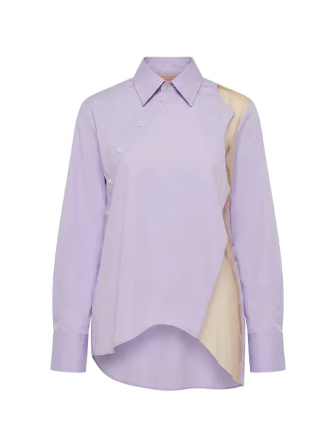 Viktor & Rolf asymmetric-buttons shirt