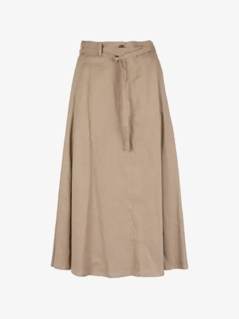 Seventy belted midi skirt