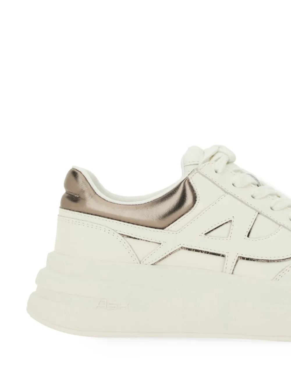 Ash Sneakers met logopatch Wit