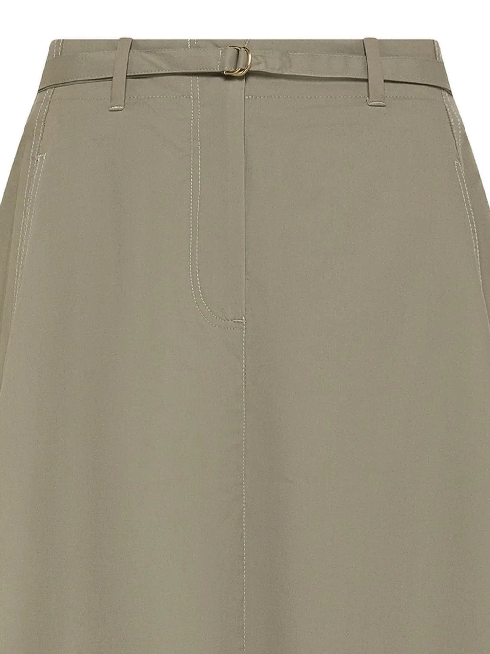 Seventy Midi-rok met A-lijn Groen