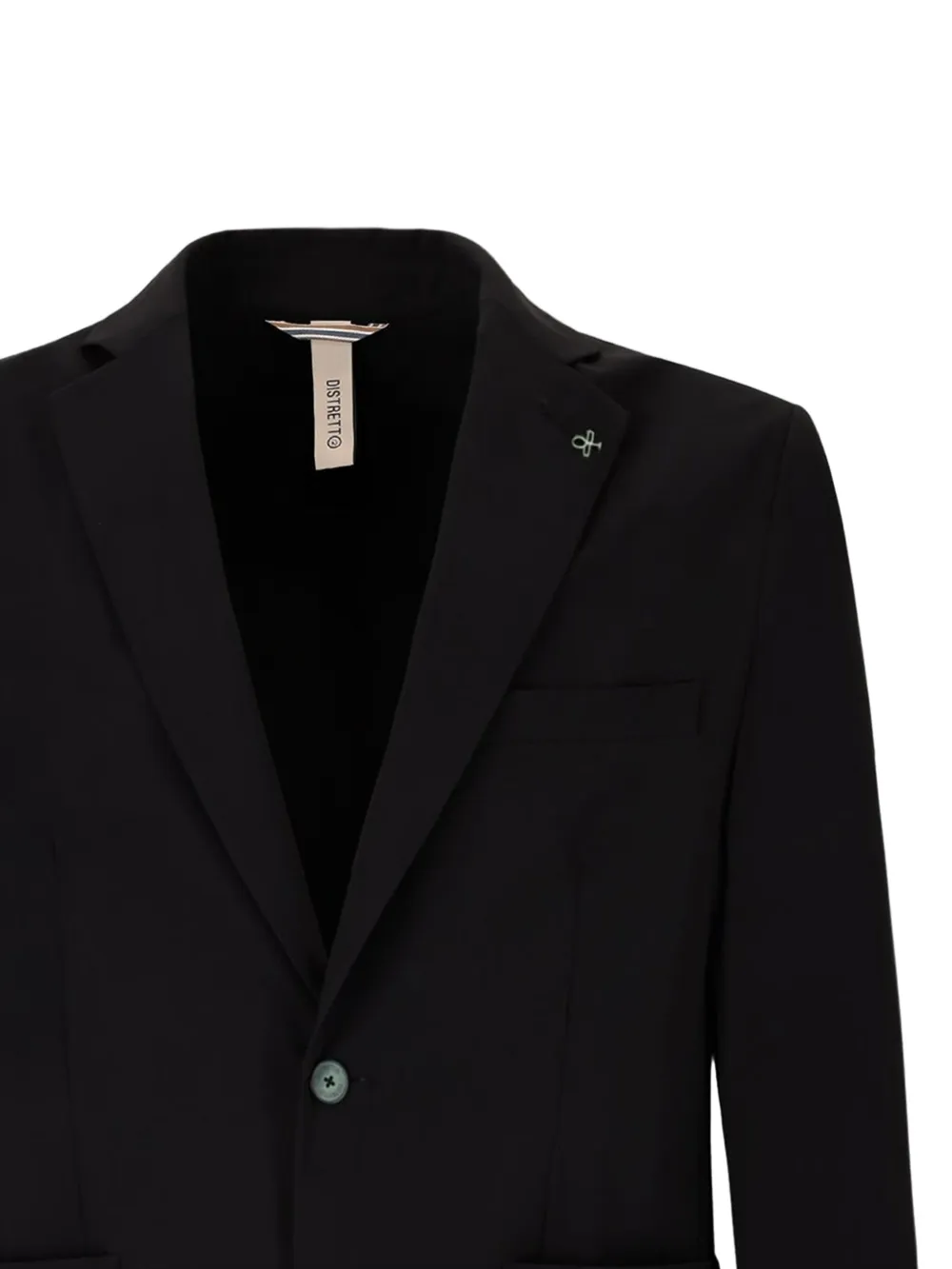  Distretto 12 Blazer Con Botones - Negro 