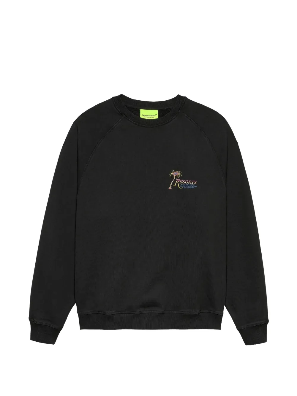 NEW AMSTERDAM Resorts logo-print sweater - Nero