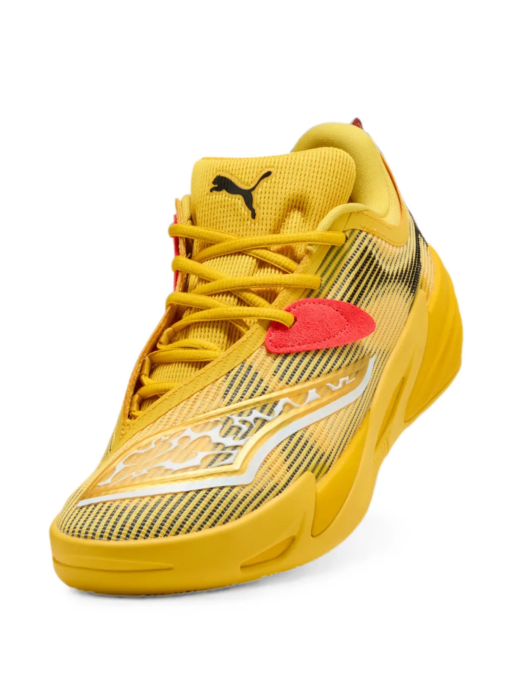 PUMA x Pokémon All-Pro Nitro 2 Pikachu basketbal sneakers Geel