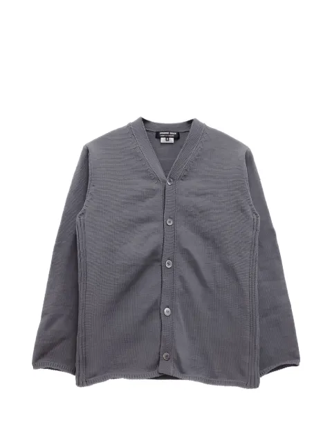 Comme des Garçons Homme Deux zip-detail button-up cardigan