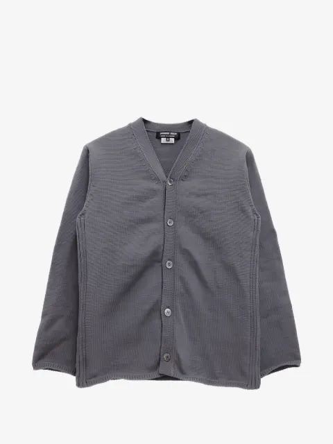 Comme des Garçons Homme Deux zip-detail button-up cardigan