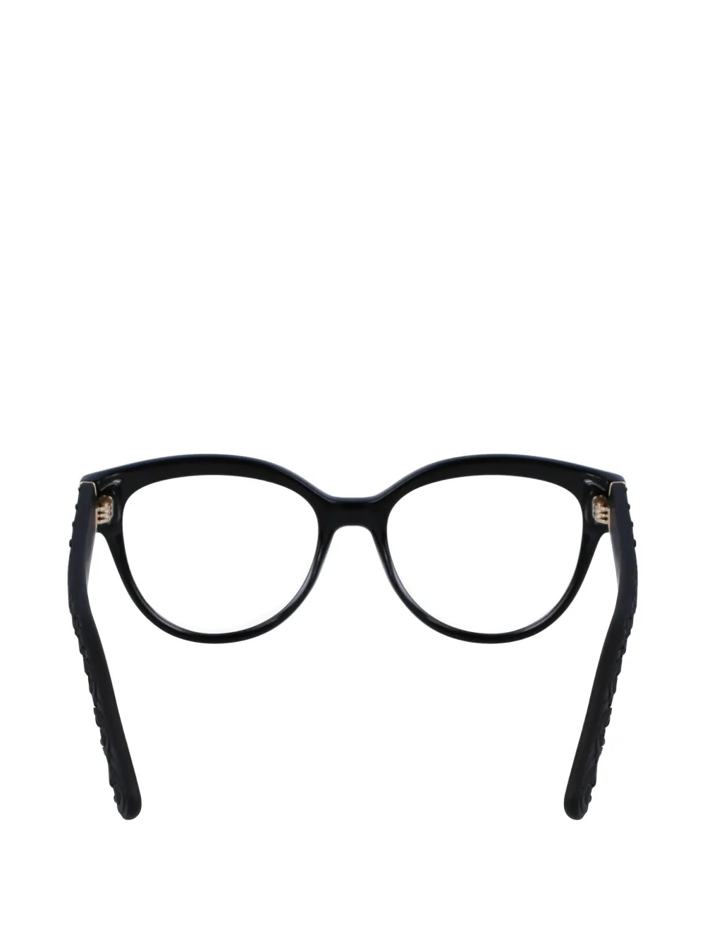 Ferragamo Eyewear Bril met cat-eye montuur Zwart