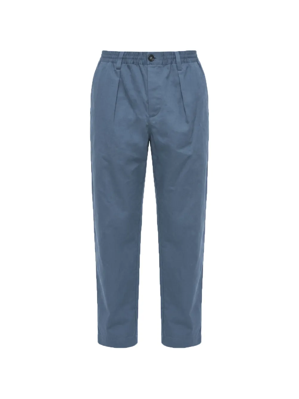 Marni pleated elasticated-waist trousers - Blau