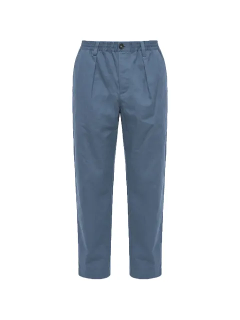 Marni pleated elasticated-waist trousers