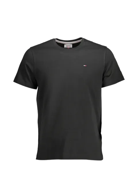 Tommy Jeans logo-patch crew-neck T-shirt