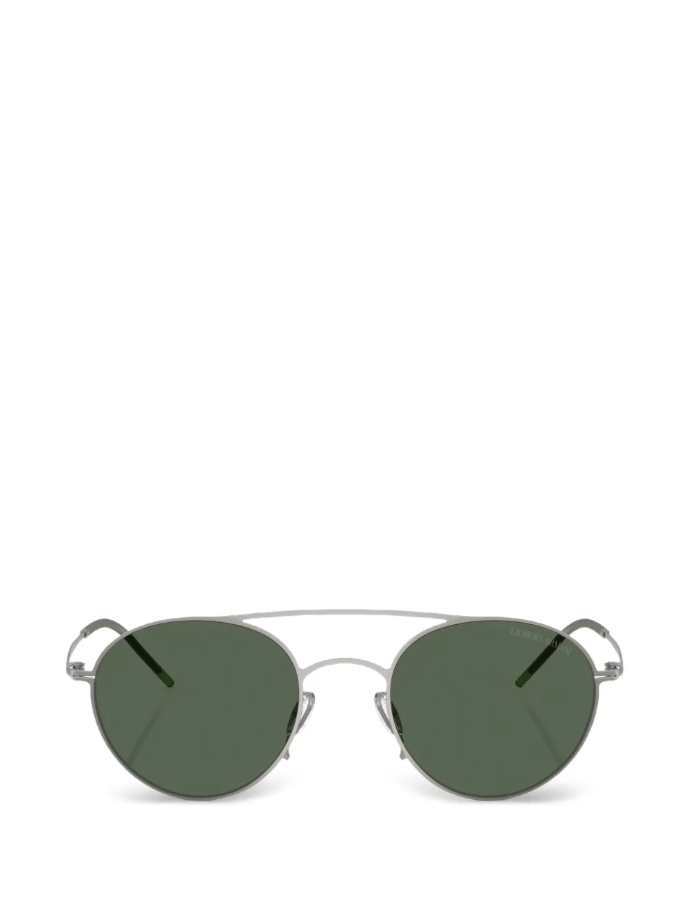 Giorgio Armani round-frame sunglasses - Argento