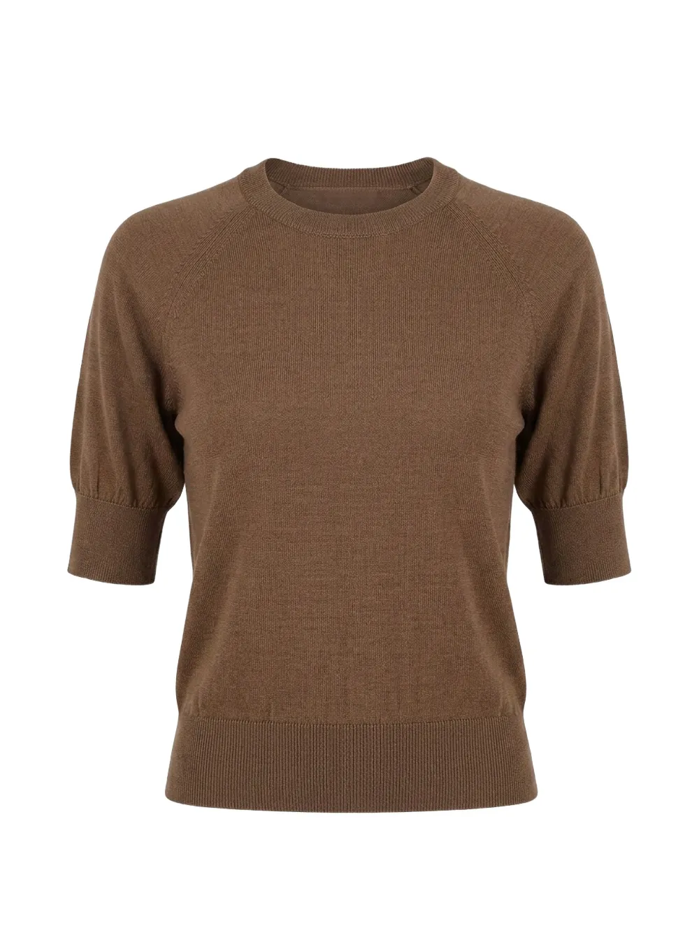 Simone Rocha puff-sleeve sweater - Brown
