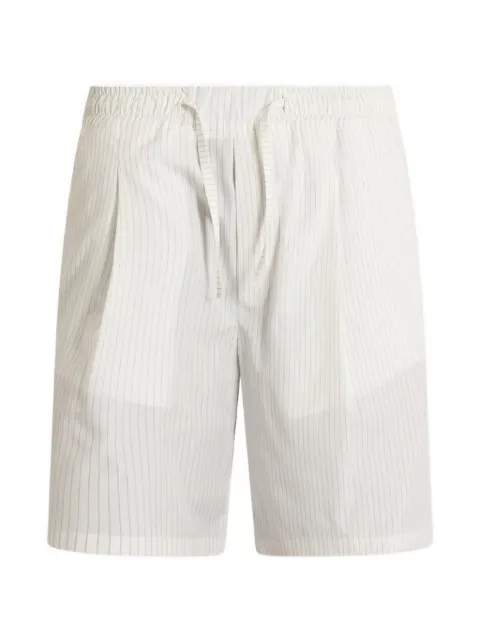 Low Brand pinstripe-pattern drawstring shorts