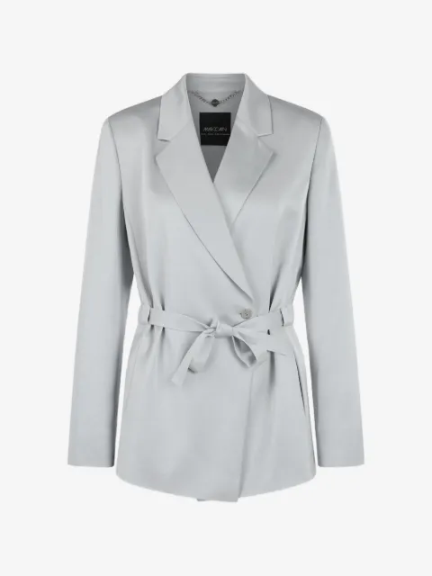 MARCCAIN belted wrap-around blazer