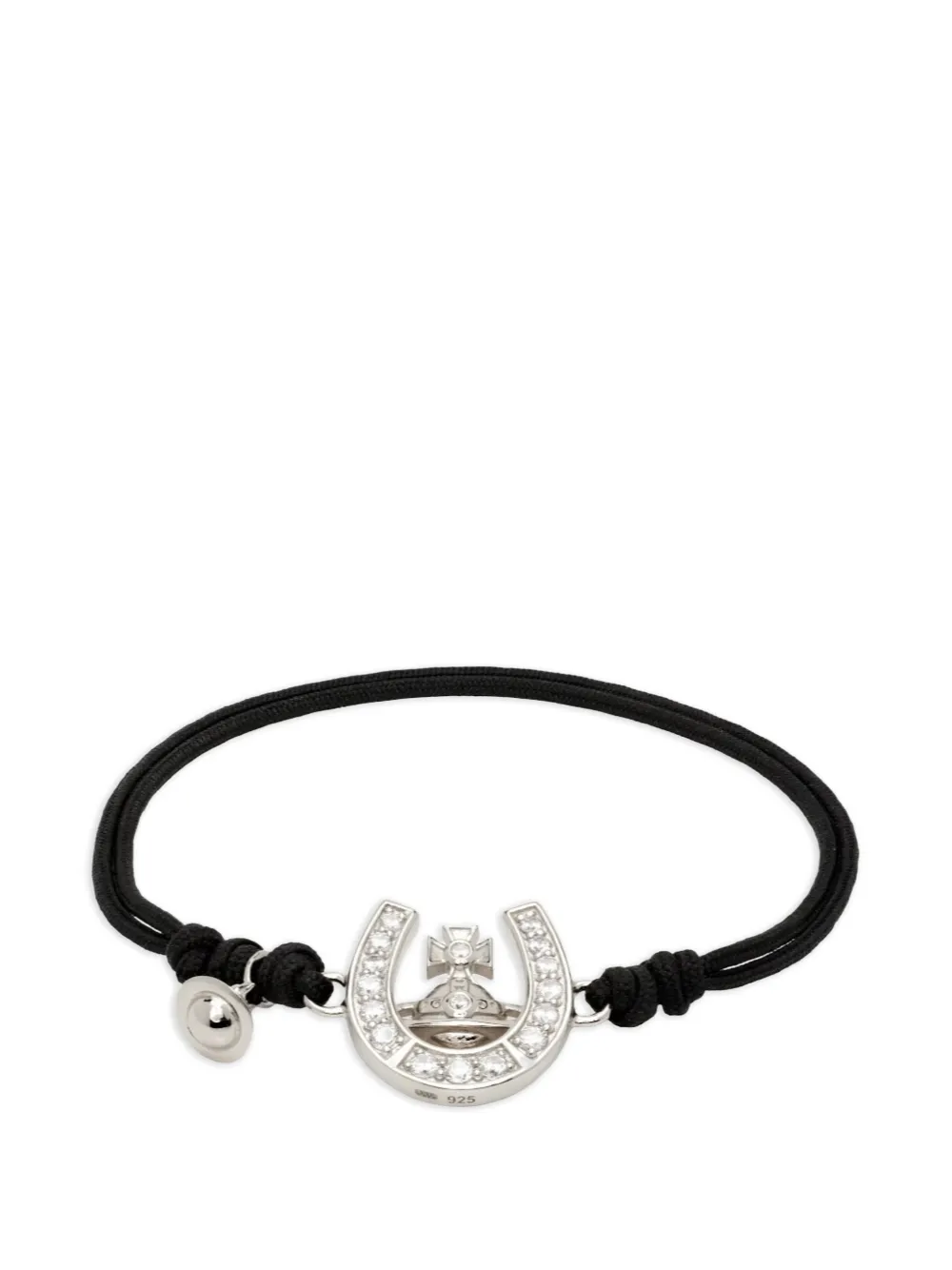 Vivienne Westwood Orb-plaque bracelet - Silber
