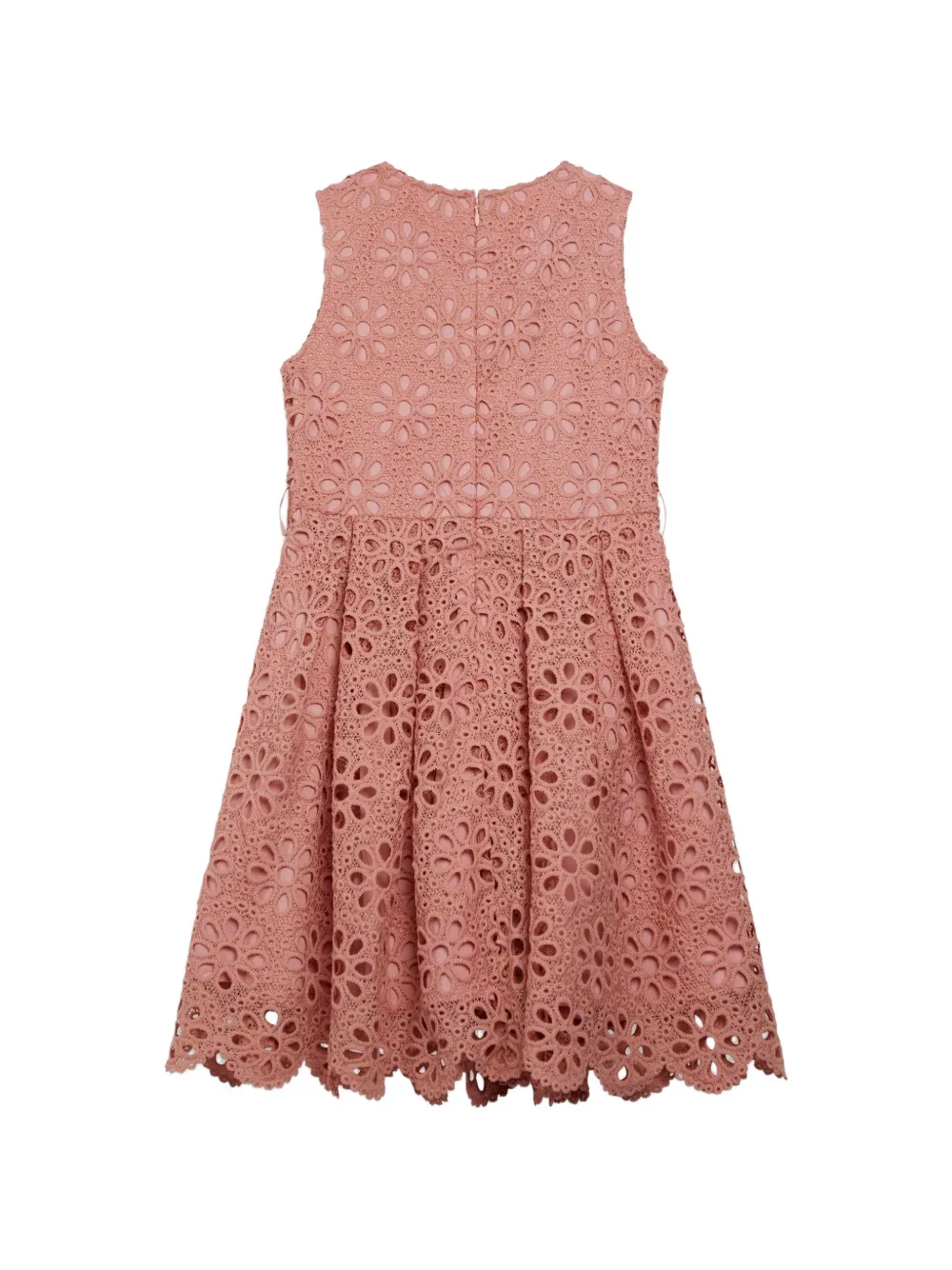 guess kids Jurk met bloemenkant Roze