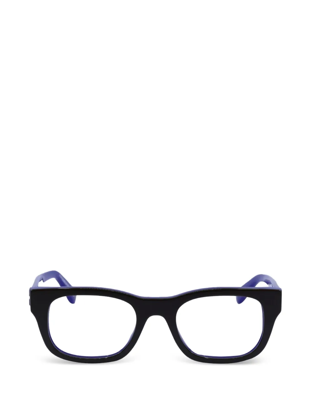 Off-White Eyewear Arrows motif rectangle-frame glasses - Nero