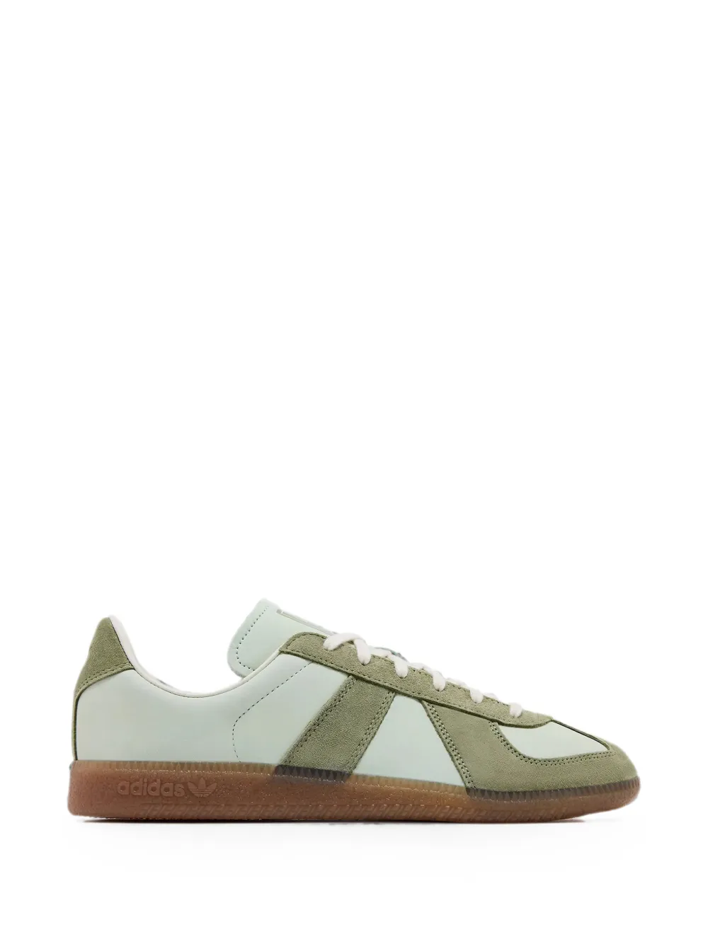 Adidas x Kith BW Army sneakers met suède vlakken Groen
