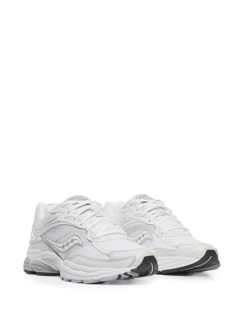 Saucony ProGrid Omni 9 Distract mesh-panel sneakers Wit