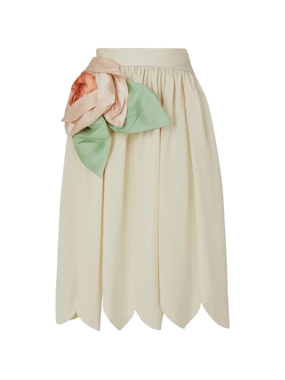 Simone Rocha Rosette Basque Midirock - Nude