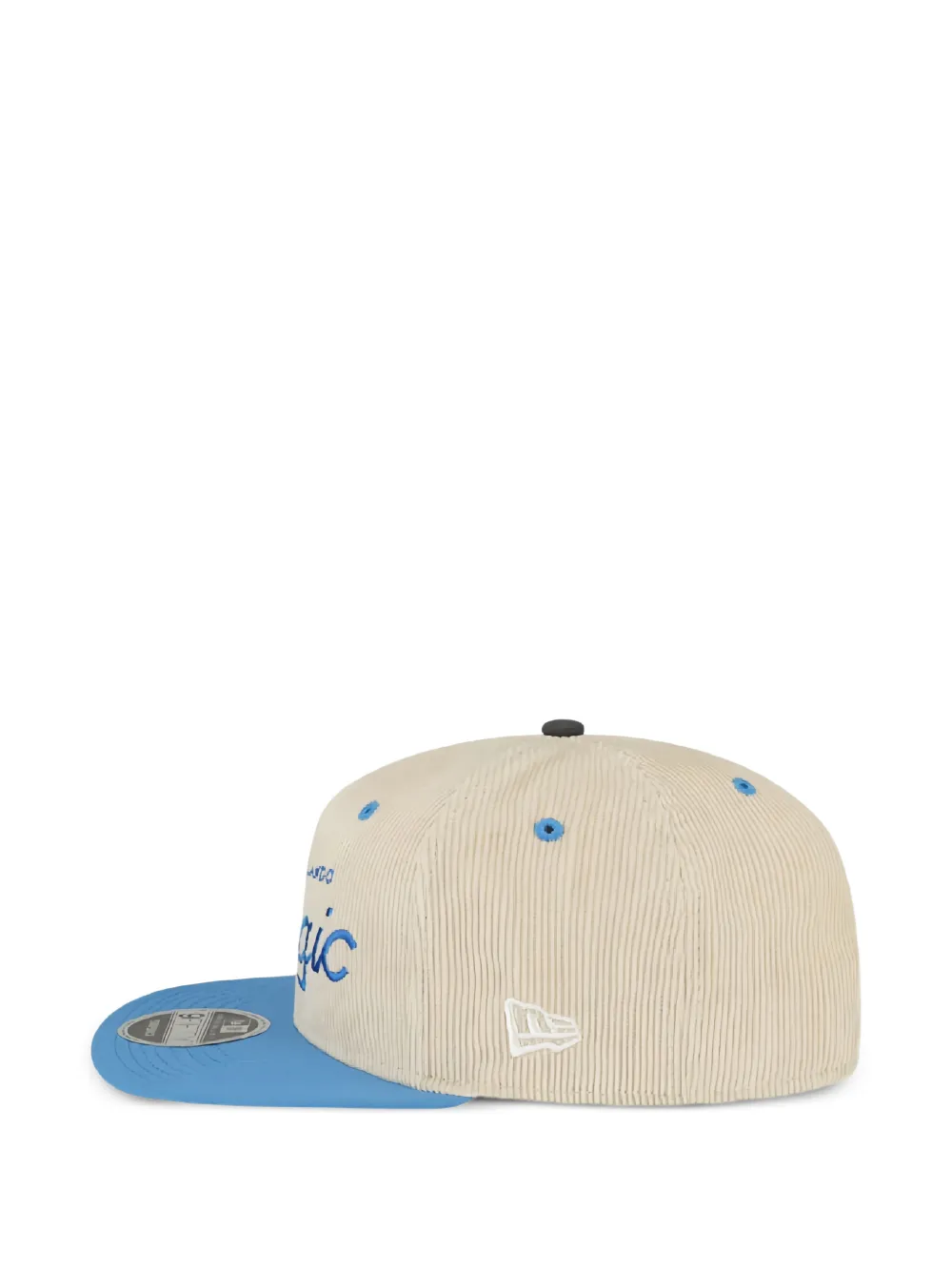 NEW ERA CAP x Eric Emanuel 9FIFTY Orlando Magic pet met drukknoop Beige