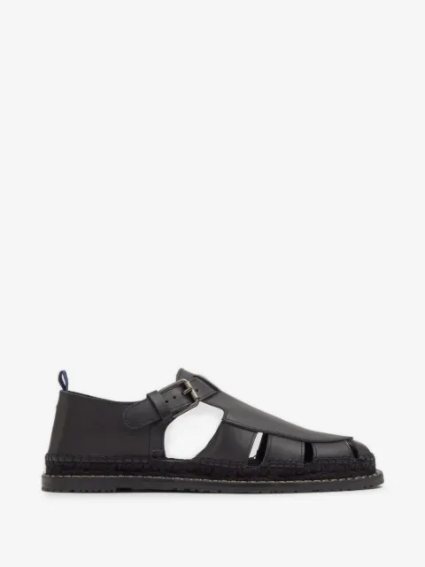 Castañer Fito buckle-fastening leather espadrilles