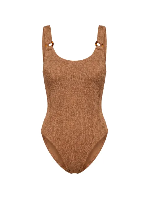 Hunza G Domino ring-detail swimsuit