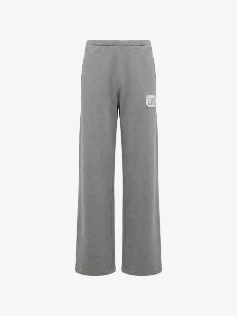 MM6 Maison Margiela logo-patch track pants