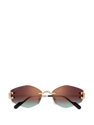 Cartier Eyewear パンテール ドゥ カルティエ サングラス | シルバー
