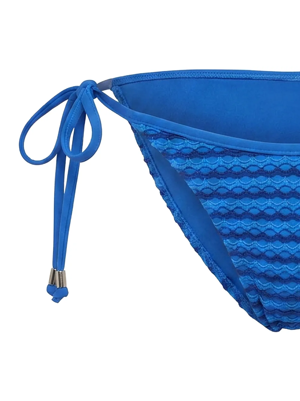 Seafolly Bikinislip met textuur Blauw