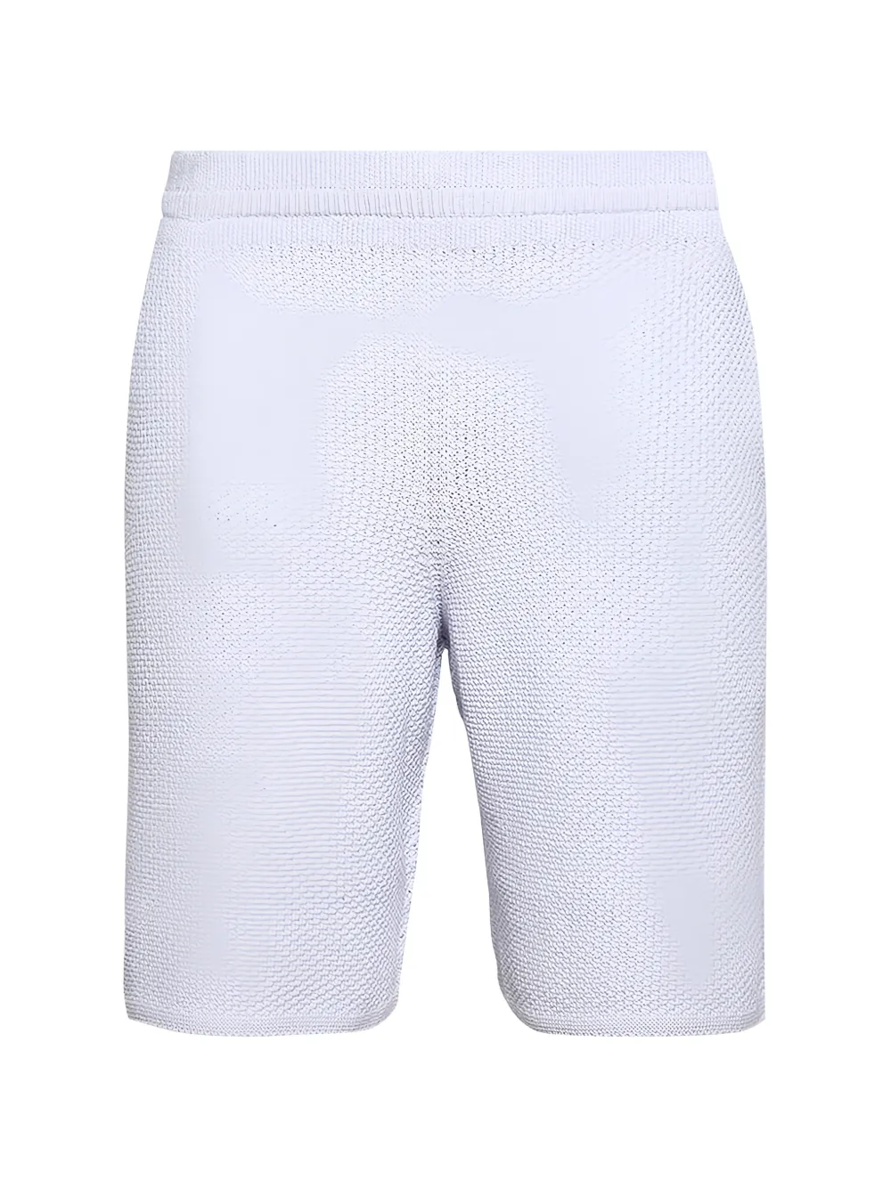 Homme Plissé Issey Miyake Rustic knitted shorts - Bianco
