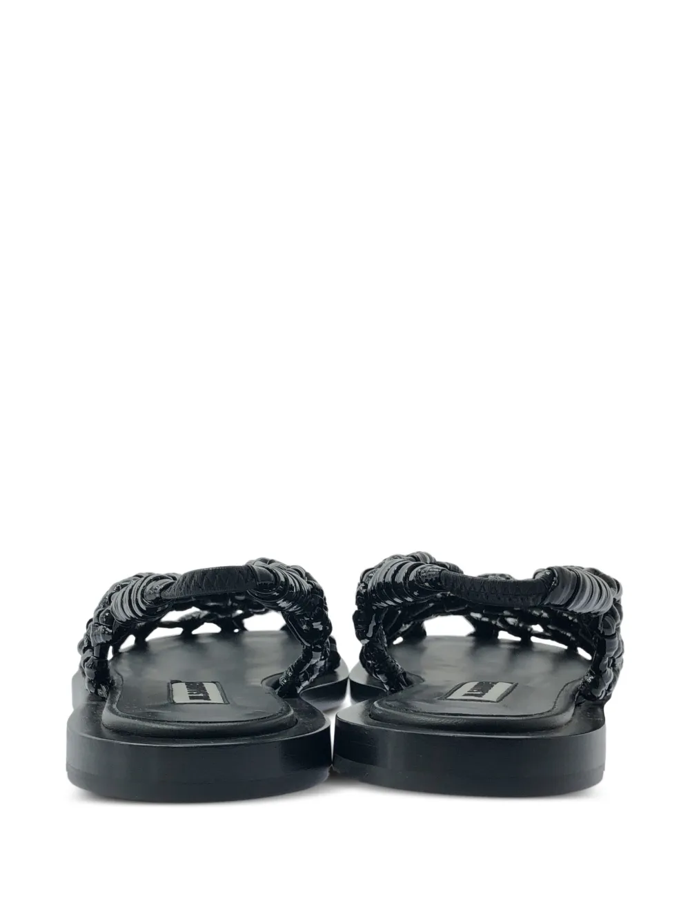 Jil Sander ノット ケージサンダル | ブラック | FARFETCH JP