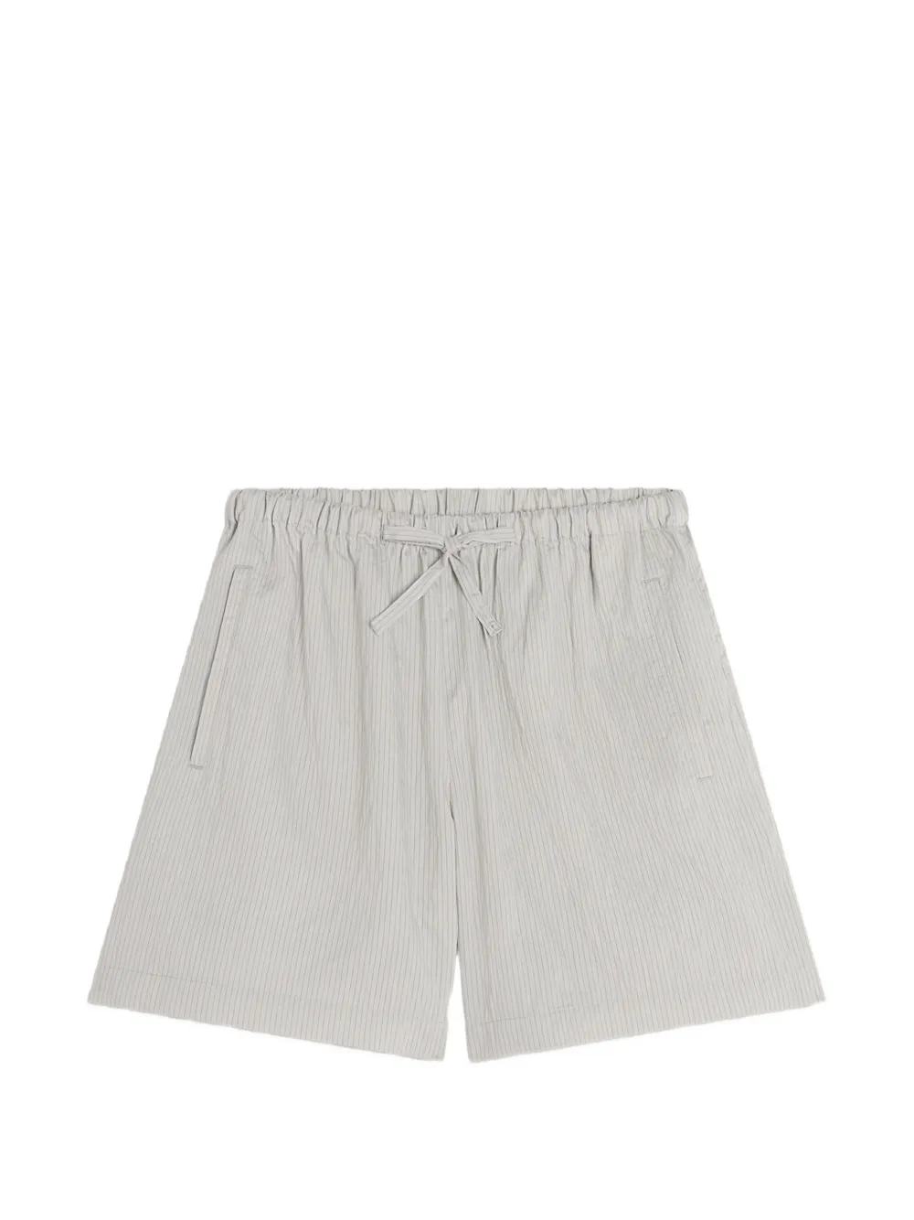 Maison Kitsuné striped shorts - Grau