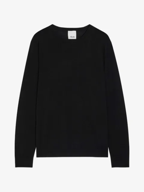 Allude suéter de tejido fino con cuello redondo