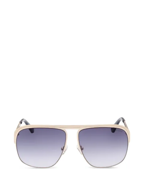 GUESS EYEWEAR gradient-lens double-bridge sunglasses