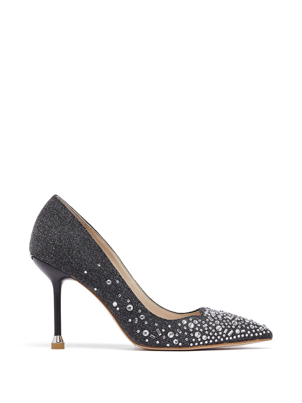 LIU JO Denim pumps verfraaid met stras Grijs